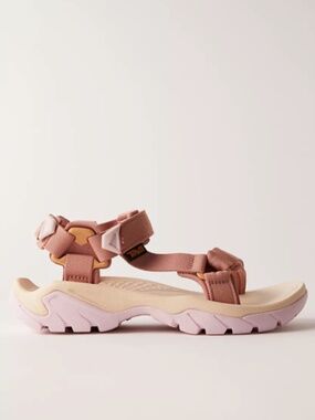 FP Movement X Teva Terra Fi 5 Sandals size 6 Pink Cinnamon / Banana NWT